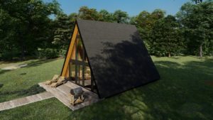 A-frame дом